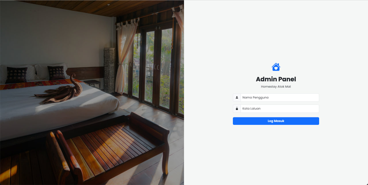 Sistem Pengurusan Homestay Atok Mat